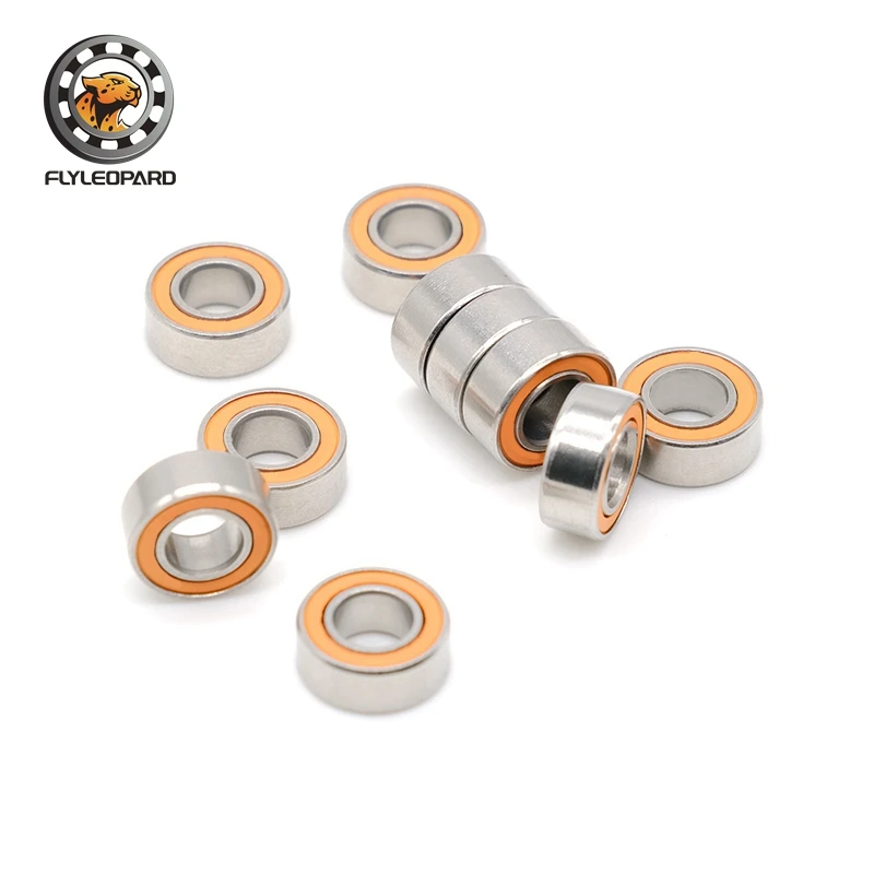 Imagem -06 - Rolamento Cerâmico Smr105rs cb Abec7 Miniatura rc Motor Smr1052rs Rolamentos de Esferas Si3n4 10 Pcs