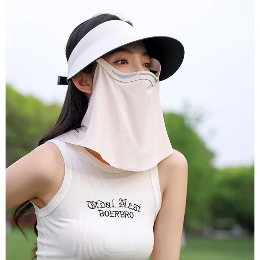 2026年新型マグネットマスク付きフルプロテクションキャップ-レディース-エッグロールキャップ-取り外し可能-シェーディングサンハット-日焼け止め帽子-フェイスプロテクションハット