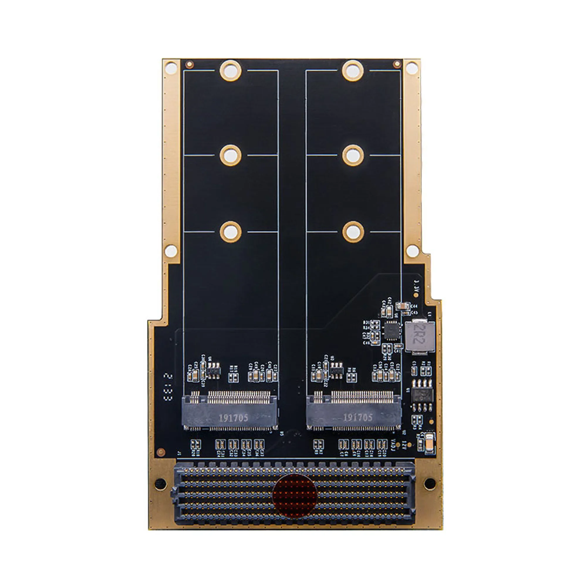 Imagem -06 - Alinx Fh1402: Fmc Hpc para Canais M.2 Nvme Ssd Placa Adaptadora de Interface Fmc Placa Filha para Fpga