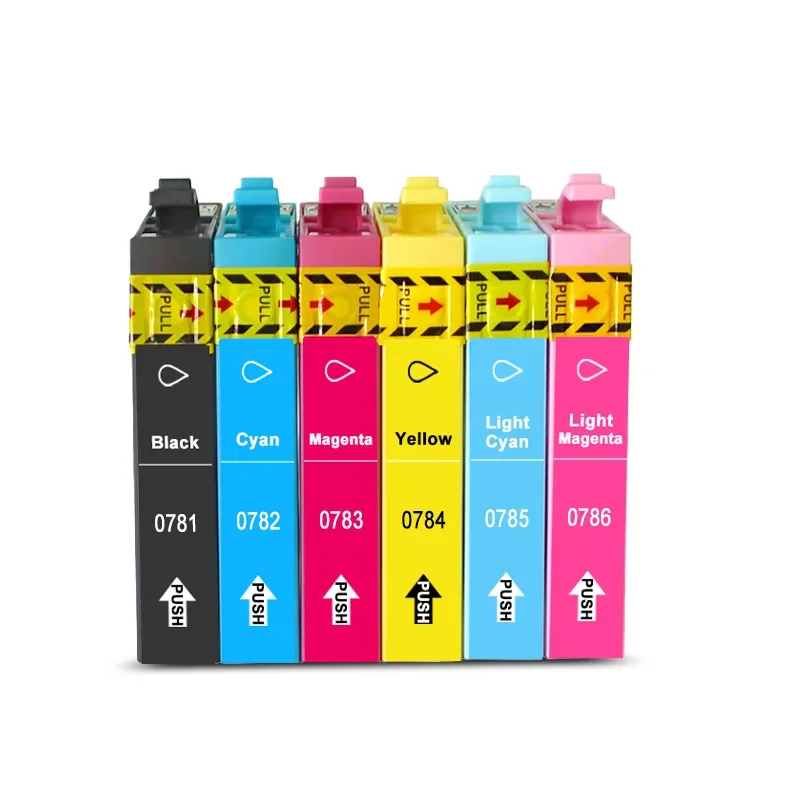 Cartucho de tinta compatível para impressoras EPSON Stylus Photo R260 R280 R380 RX580 595 680