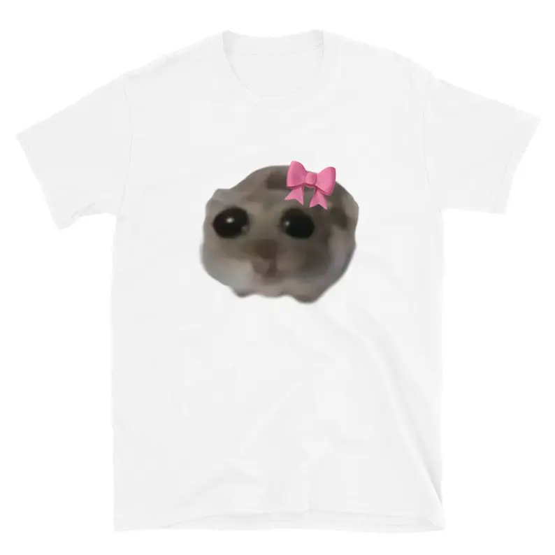 I'm Just a Girl Sad Hamster Meme T-Shirt, Unisex - Silly Shirts, Tiktok Shirts, Funny Gift Shirts