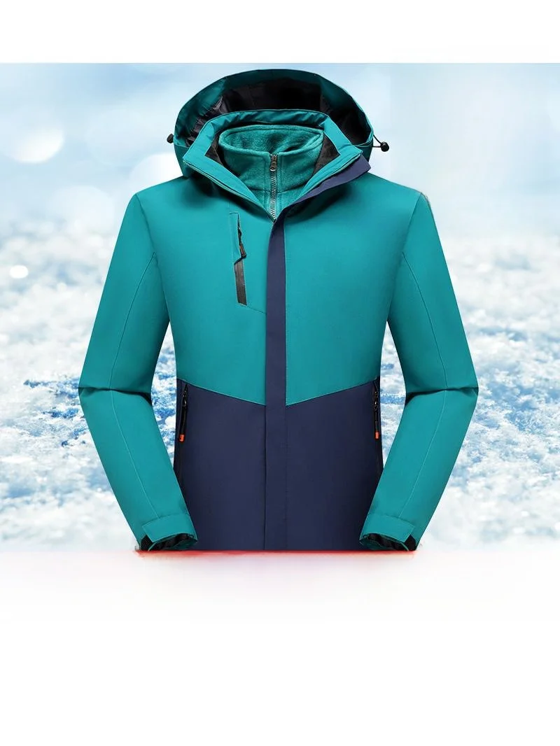 

Мужской комбинезон-трансформер для активного отдыха: утепленный, с подкладкой, для осени и зимы, устойчивый к холоду, комплект из куртки и брюк