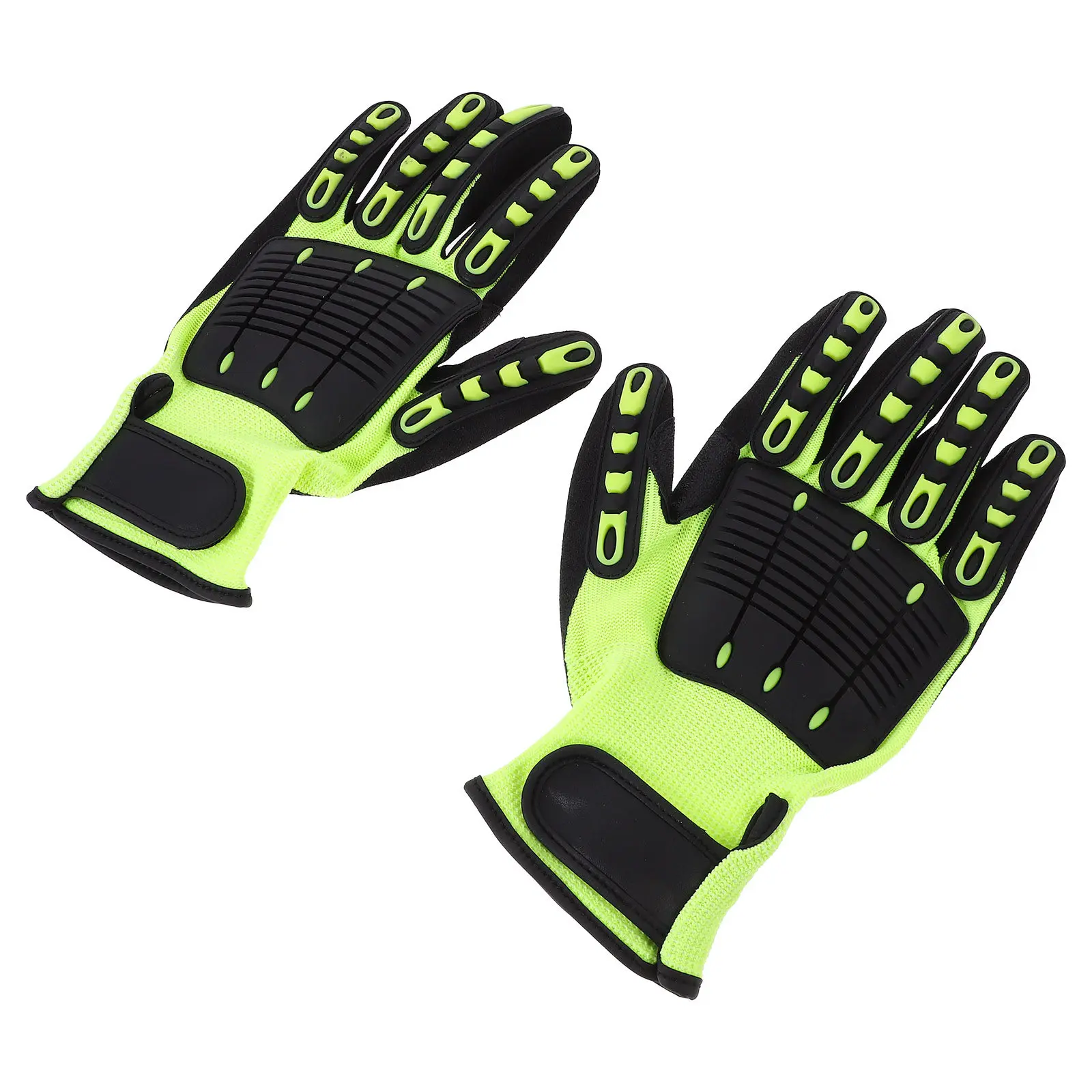 

1 Pair Cut-Resistant Anti-Collision Work Gloves Slip-Resistant Heavy Duty Gardening Protective Gloves for Outdoor Maintenance
