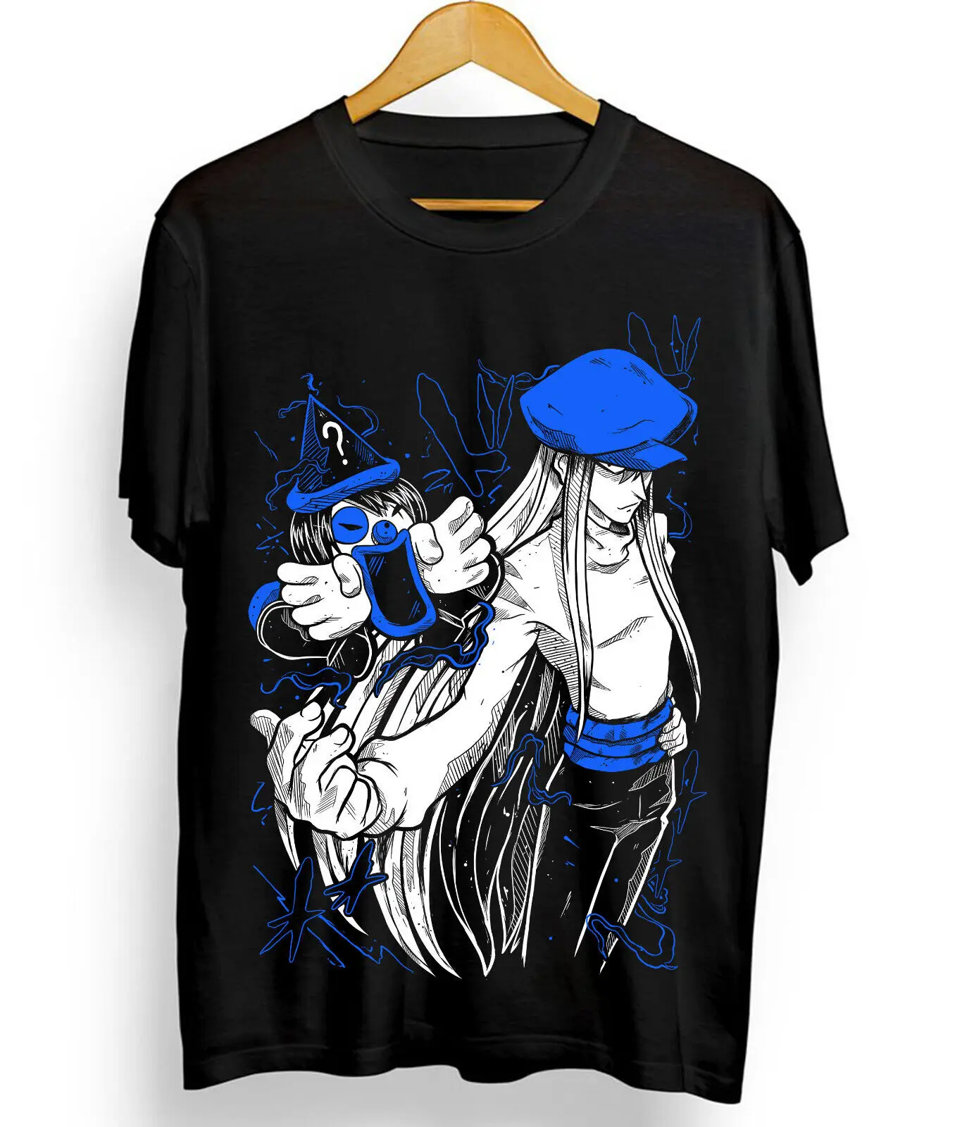 Hunter X Hunter Kite t-shirt Anime Manga HxH t-shirt nera, tutte le taglie