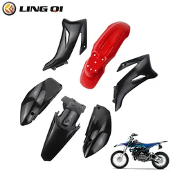 LINGQI TTR125 Plastic Fairing Body Kit, for  TTR110 TTR 125 2008 2009 2010 2011 2012 2013 2014 2015 & 110-200CC Dirt Bike