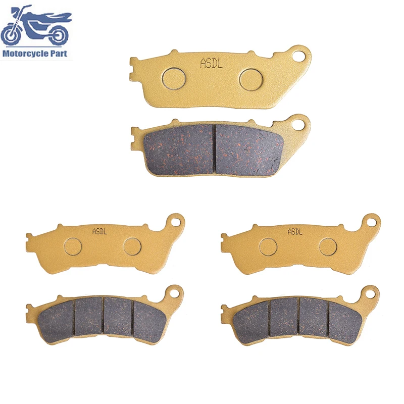 

Motorcycle Front and Rear Brake Pads For HONDA CB1000R ABS Model 2009-2016 VFR800 XB/XC/XD 2011-2014 Crossrunner/ABS