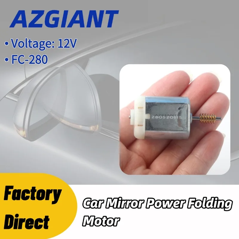 AZGIANT Car Power Folding Side View Mirror Motor High Speed FC-280 for Ford Escape MK5 Fiesta MK7 Focus Ka MK3 Auto Fold Mirror