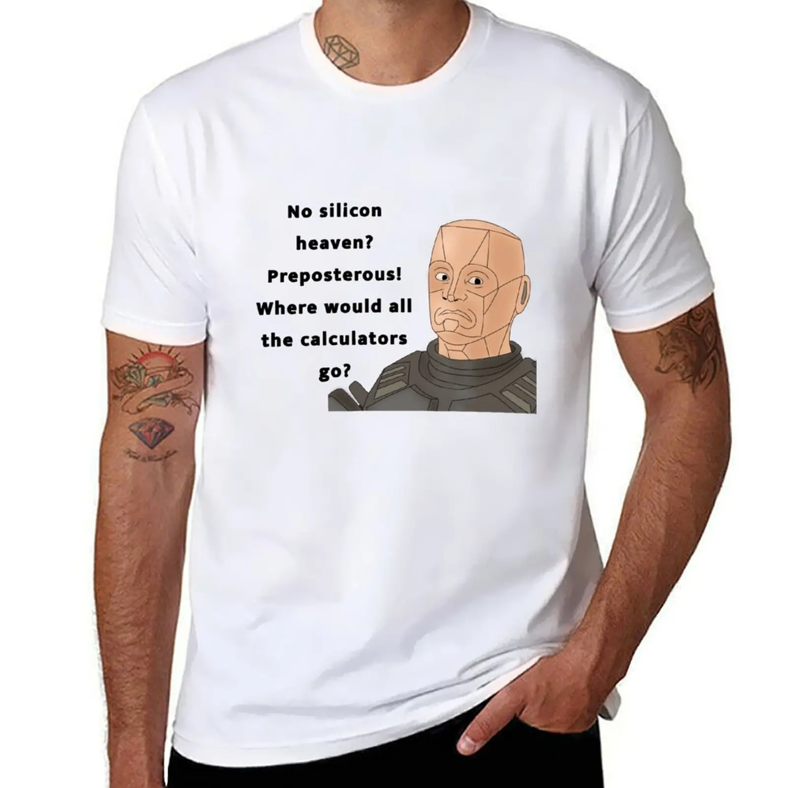 

Kryten from Red Dwarf T-Shirt man t shirts high quality luxury brand t shirt custom print T-Shirt
