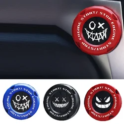 Car Onekey Start Stop Button Cover Car Engine Start Stop Button Cover,Universal Key Ignition Switch Protective Cover
