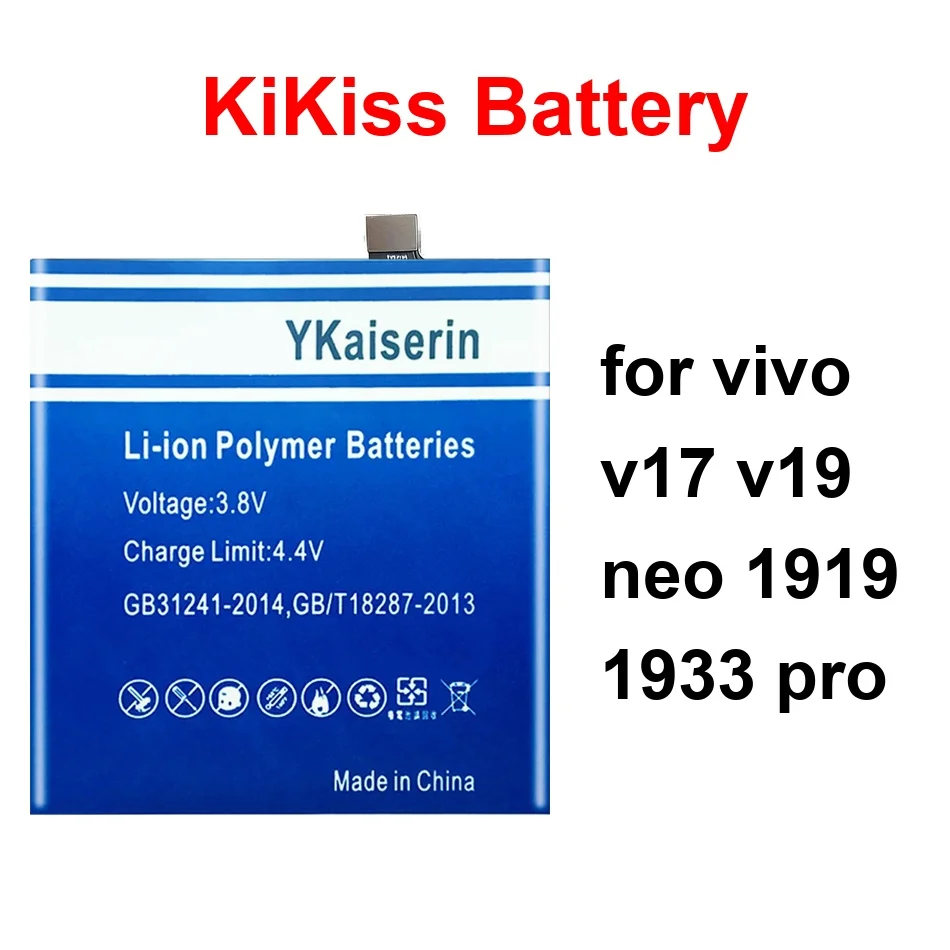 

Mobile Phone Battery High-Efficiency B-K6 B-M1 B-H1 4600-5000Mah For Vivo V17 V19 Neo 1919 1933 Pro