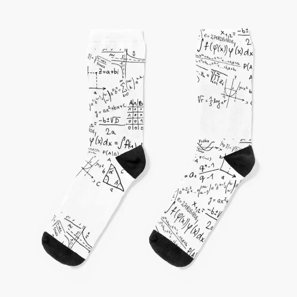 mathematics Socks Climbing fashionable christmass gift gym Socks Girl Men's