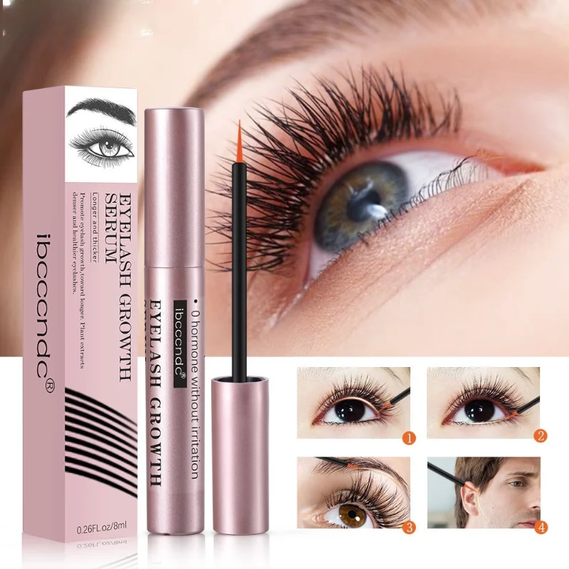 SaisonanciFast Growth Treatment Wimperserum Sterke verlenging Lash Vloeibare wimpers Verlenging Essence Dikker Sterker Krultang dziatemala