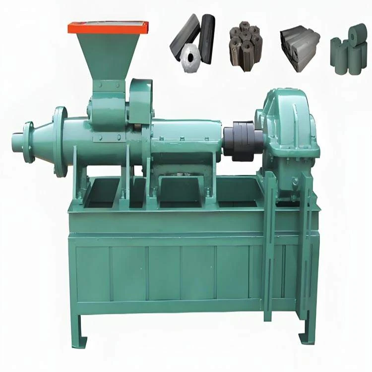 Factory Direct Sale Small Mini Electric Coal Rod Machine Model 140 Capacity 1-2 T/h Coal Rod Machine Long Service Life