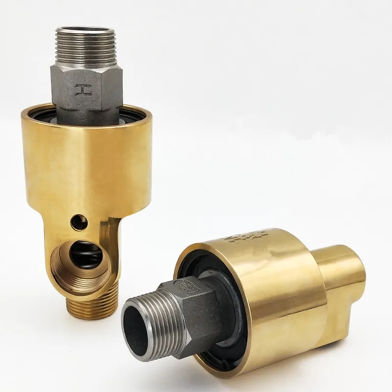 HD20 HS20 3/4 inch rotating joint 360 rotary joint Water air oil swivel coupling Spray universal connector brass rotation union