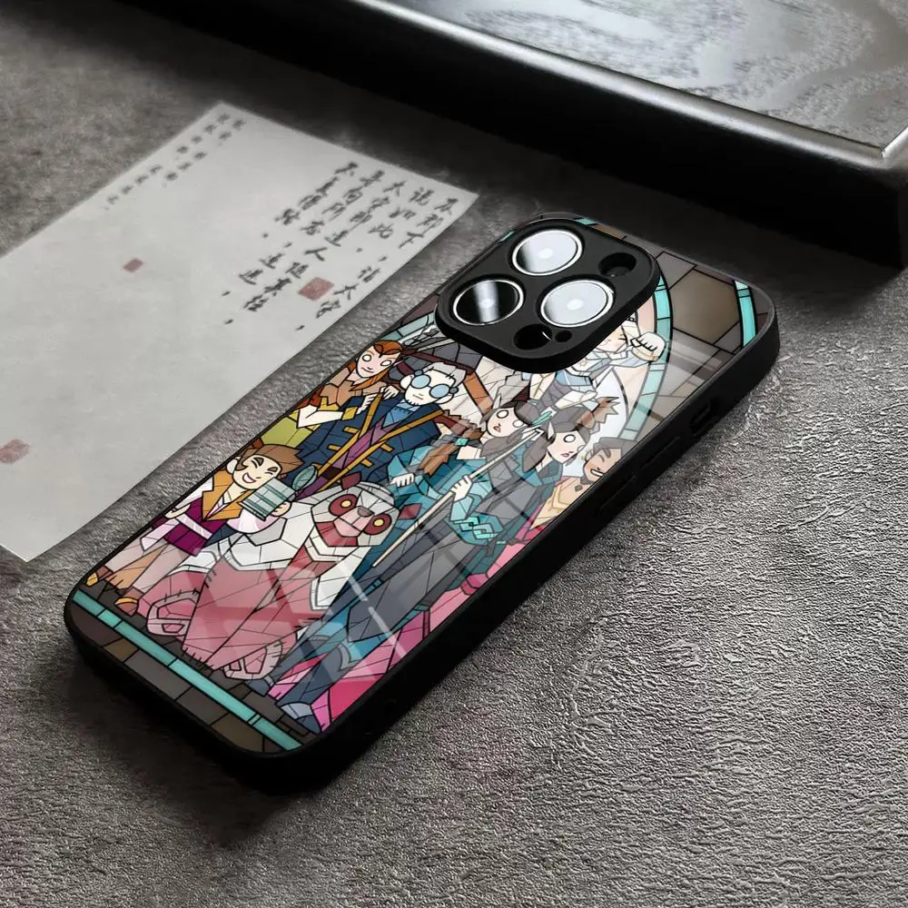 الكرتون V-Vx Machina حالة الهاتف ، L-Legend ، غطاء زجاجي لفون 15 برو ماكس ، 13 ، 12 ، 16 برو ، 11 ، 14 بلس ، X ، XR ، XS ، 8 ، 7 Plus ، SE