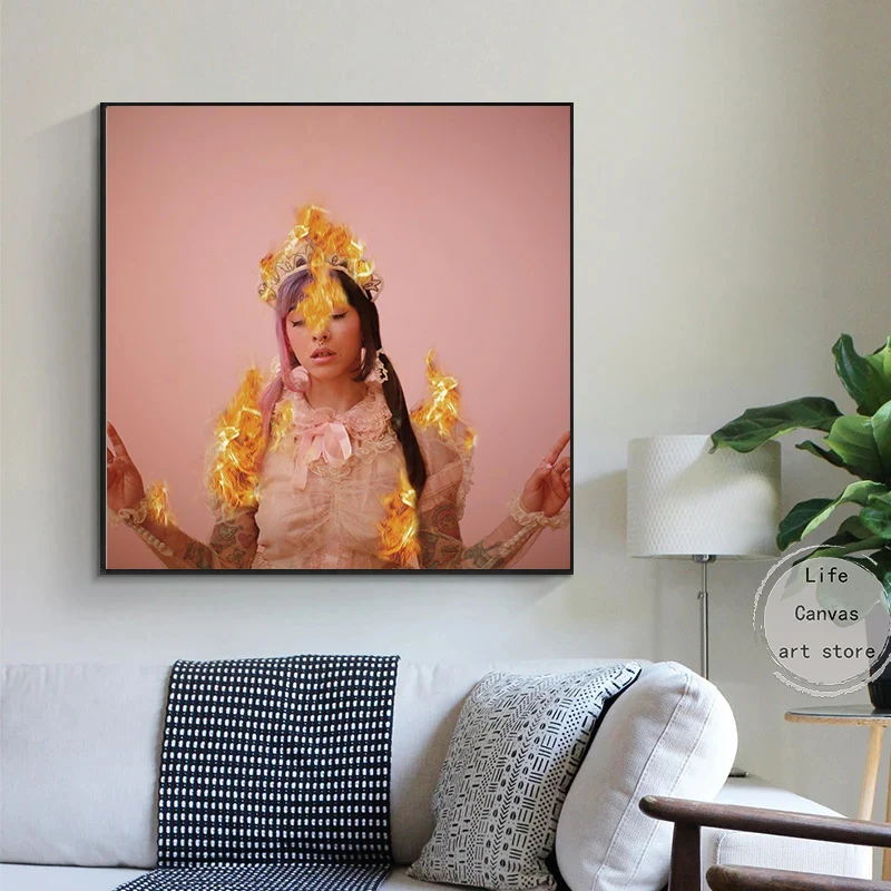 Pop Singer Melanie Martinez Music Cover After School/cry Baby Art Poster Canvas Painting Wall Print Picture for Room Home Decor