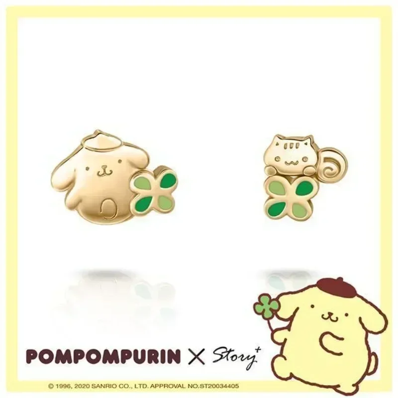 

Jewelry Purin and Berry Clover Silvering Earrings White Necklace