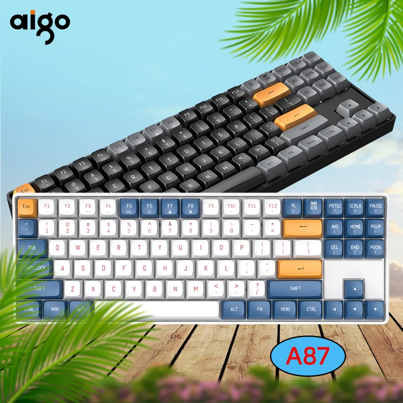 مراجعات مفصلة لـ A87 Keyboard: مفتاح كمبيوتر ميكانيكي مثالي للألعاب والعمل