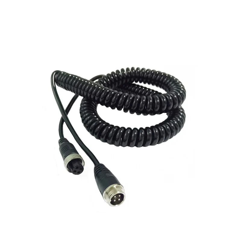 

4pin M12 Aviation Connector Cable for Vehicle Monitor System