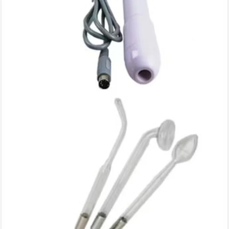 7 in 1 Facial Beauty Device with High Frequency Vacuum Therapy Spot Removal Galvanic Beauty Apparatus