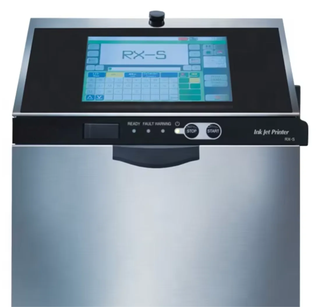 Industrial Cij Inkjet Printer RX2 Batch Code Expiration Date and Barcodes for Packaging From HIT