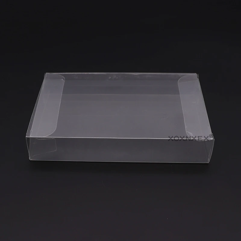 5PCS Replacement Box Protector For N64 For Nintend 64 PET card box Cart Cartridge Game Custom Made Clear Plastic Case