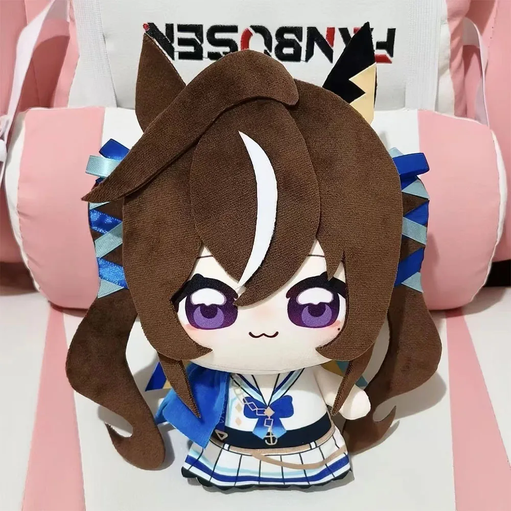 10cm Pretty Derby Tamamo Cross Plush Doll Pendant Birthday School Vivlos Keychain Toy Vivlos Stuffed Doll Fans Christmas Gift