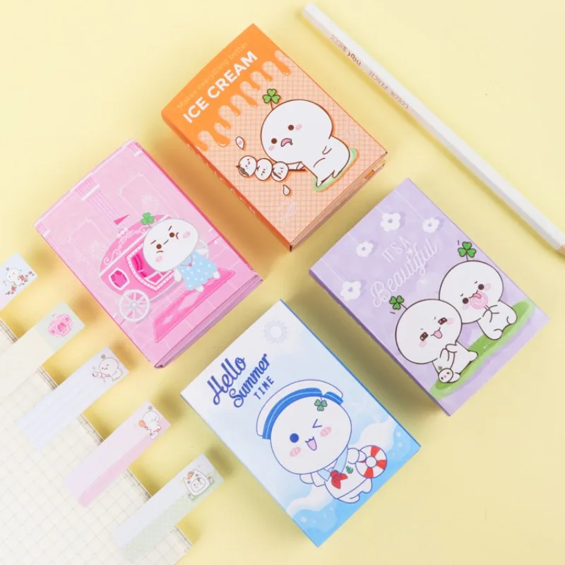 Aandom 1 Book ,Creative Stationery Cute Cartoon Animal Note Foldable Office N Times Note Book