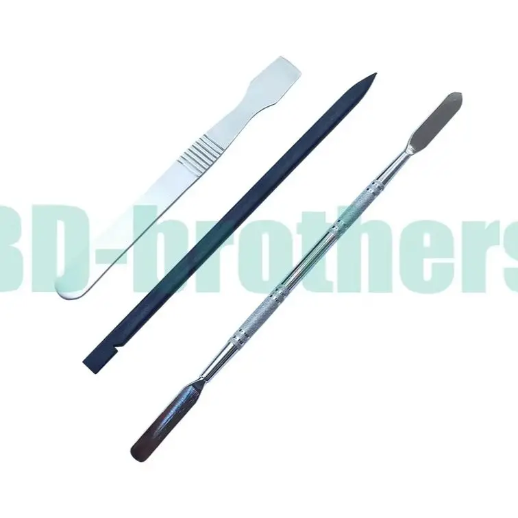 3 In 1 Pry Repair Tools Rods Opening Prying Metal Tablet Disassemble Professional Mobile Phone Spudger For iPhone 200sets/lot