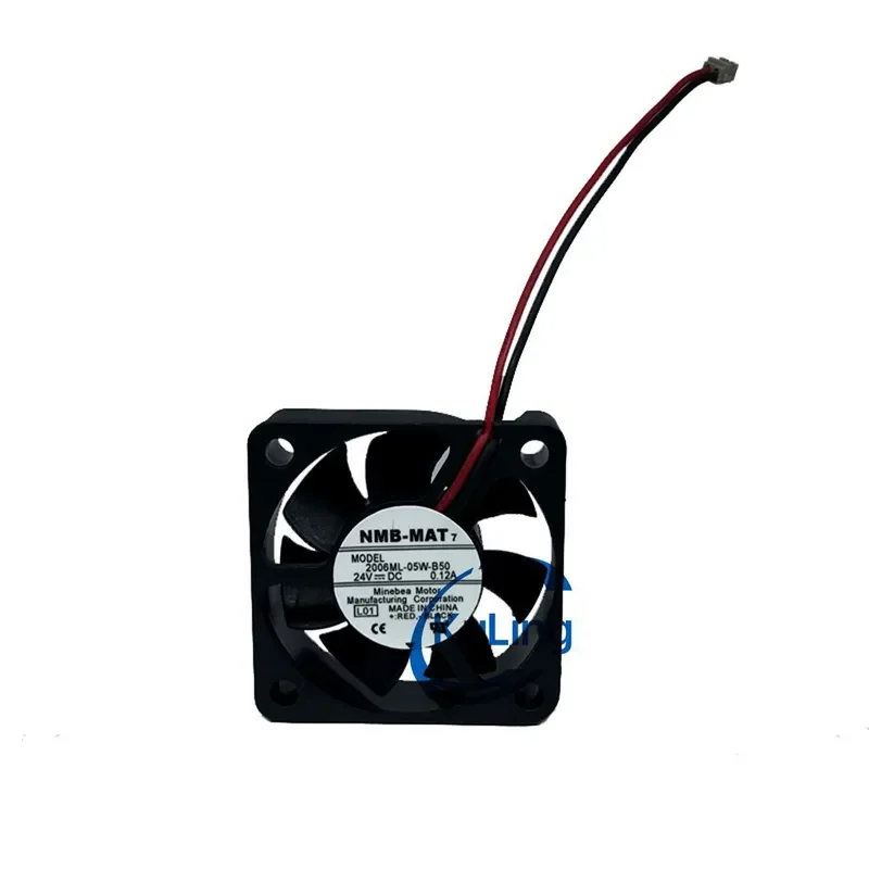 Genuine NMB 2006ML-05W-B50 Cooling Fan for Electronic Equipment 24V 0.12A 50mm 5015