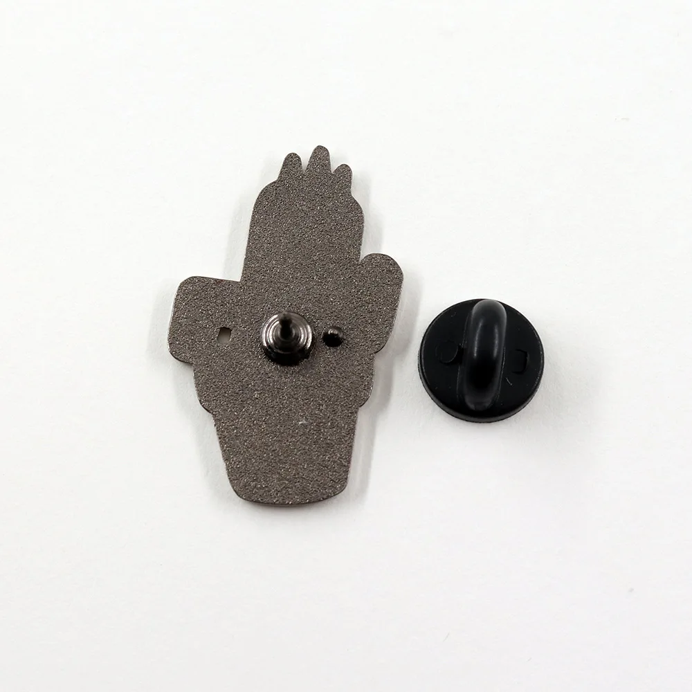 1pc Final Fantasy Game Merchandise: Adorable Cactus Brooch, Unique Creative Cartoon Badge Accessories