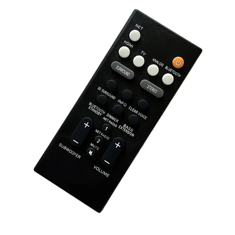 Zastąpić pilot nadający się do ATS-2070 Yamaha YAS-107 YAS-207 YAS-CU207 NS-WSW42 YAS-108 YAS-408 domowego systemu głośników Audio