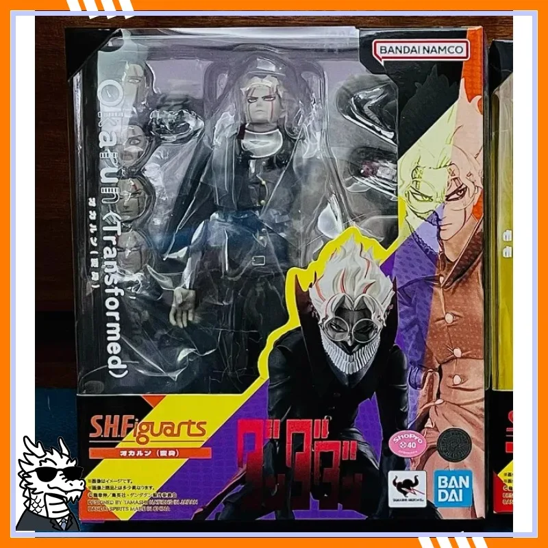 

В наличии Оригинальная фигурка BANDAI SHFiguarts DAN DA DAN Momo Transformed Okarun, аниме-модель, подлинная коллекционная игрушка в коробке
