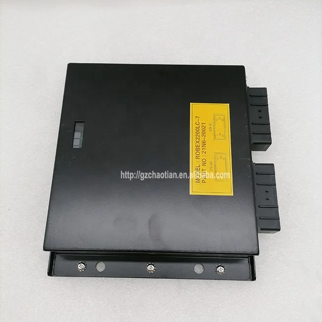 

ECU Controller Computer Board Robex 2200LC-7 R210LC-7H Controller With Program 21N6-20021 Machine Control Unit