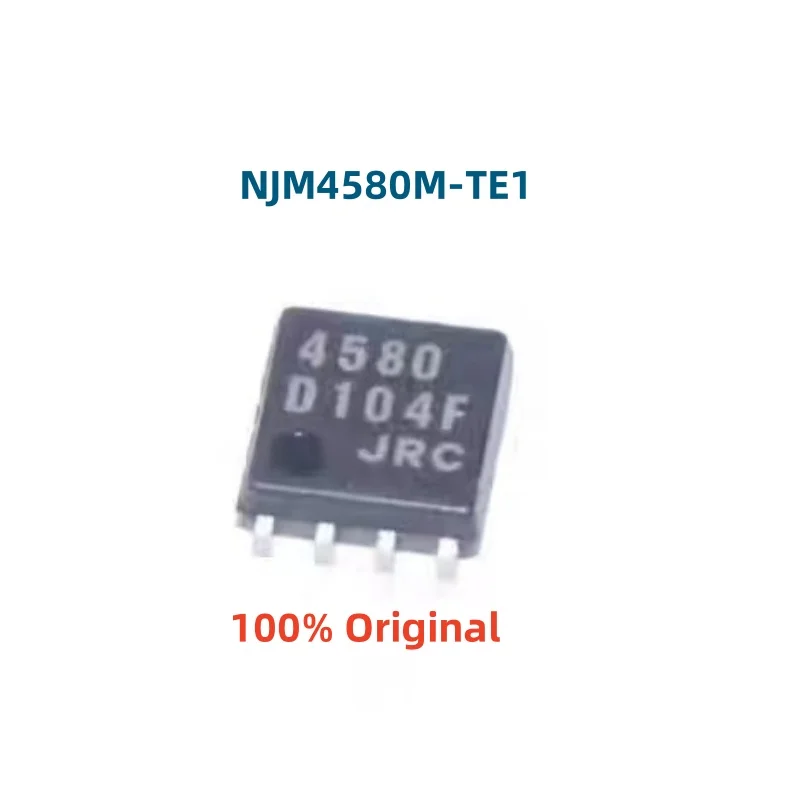 10PCS 100% New NJM4580M-TE1 NJM2100M-TE1 NJM2904M-TE1 DMP-8 SOP-8 Brand New Original Chips ic