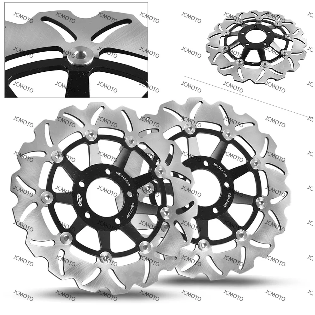 

2PCS For Suzuki GSF250 GS400 BANDIT GS500E GS500F RF900 FSF1200 BANDIT GSX1200 Motorbike Front Brake Disc Rotor Adaptor