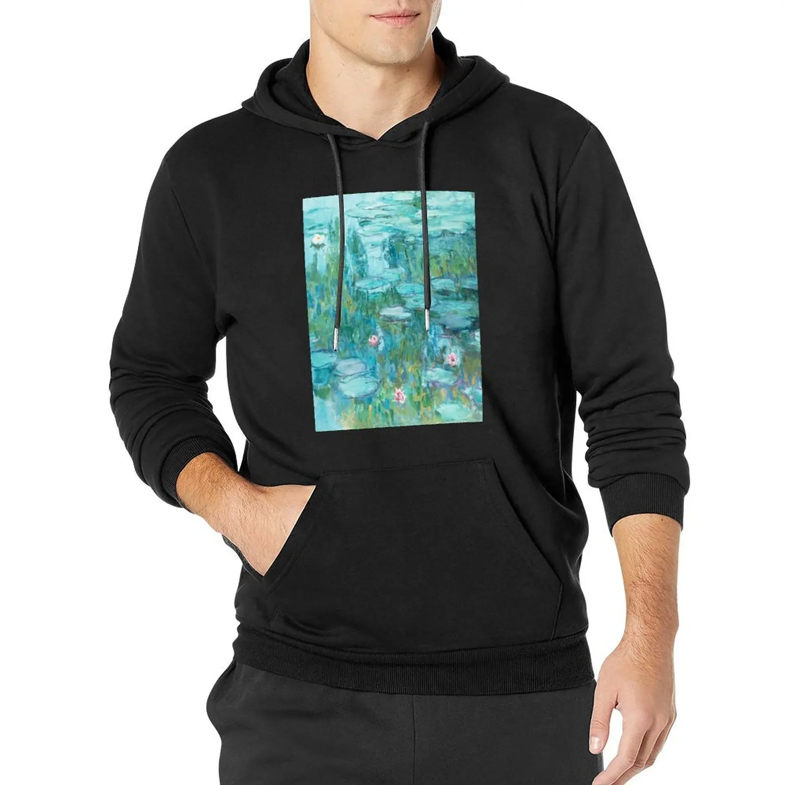 HD. Nympheas, by Claude Monet. HIGH DEFINITION Pullover Hoodie men clothes new in hoodies & sweat-shirt