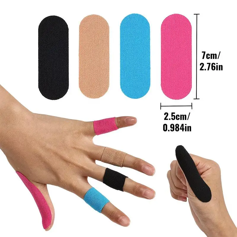 [J] 10 Pcs Bowling Finger Tape Breathable Elastic Anti Slip Perfect For Bowling Training Casual Sports Daily Finger Protection