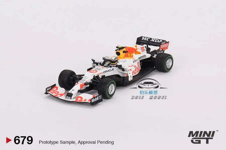 Minigt1:64 Red Bull F1 Car Red Bull RB16B#11#33 Alloy Racing Model 679#680