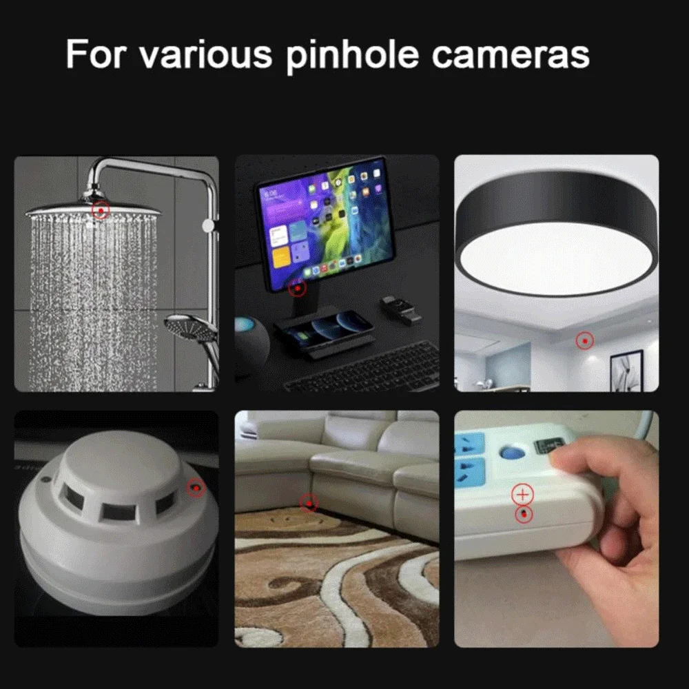 Profession RF Signal Detector Anti-Tapping Anti Camera Detect Eavesdropping Pinhole Audio Bug GSM Device Finder Anti Spy Gadgets