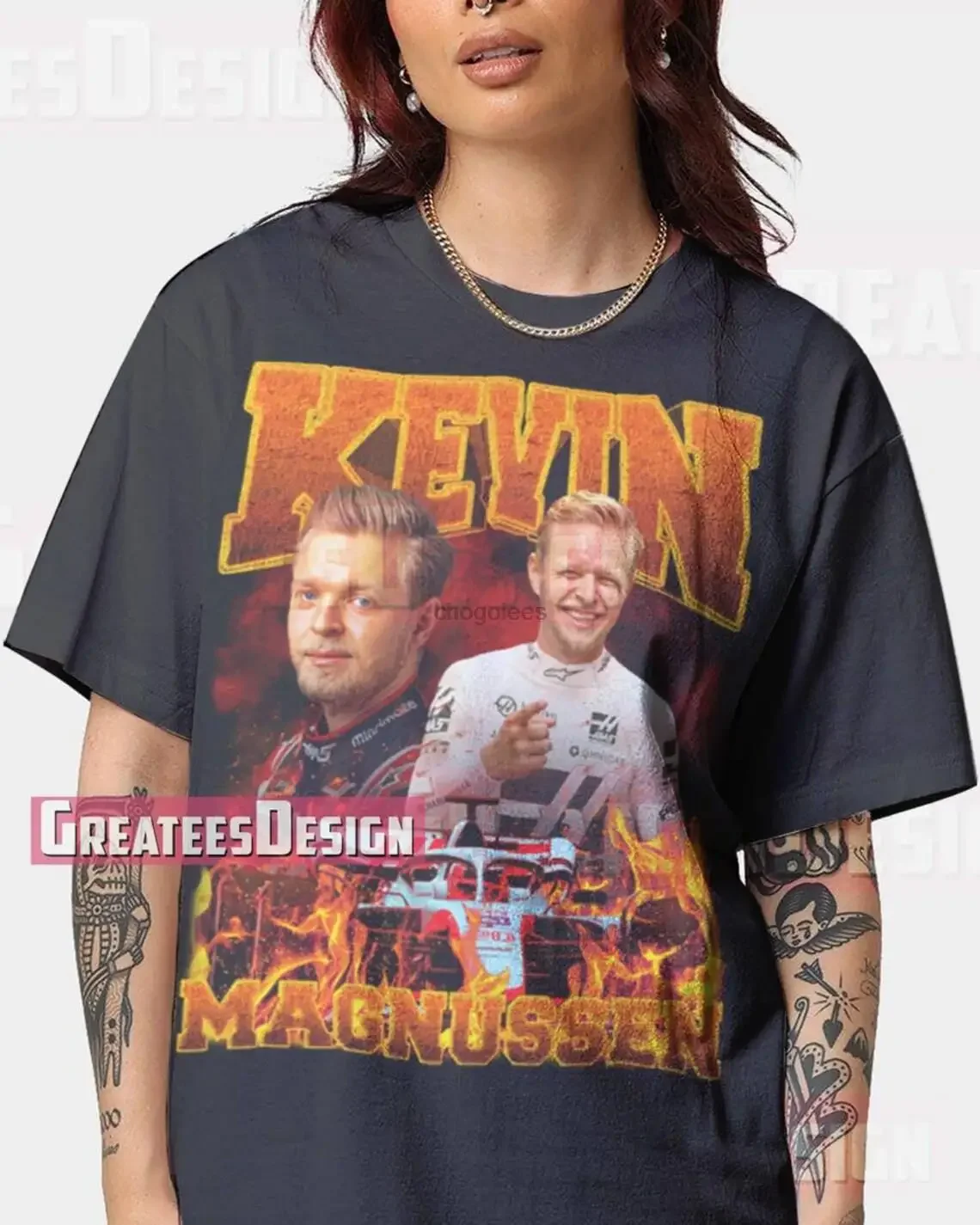 Limited Kevin Magnussen Shirt Oversize Shirt MM39