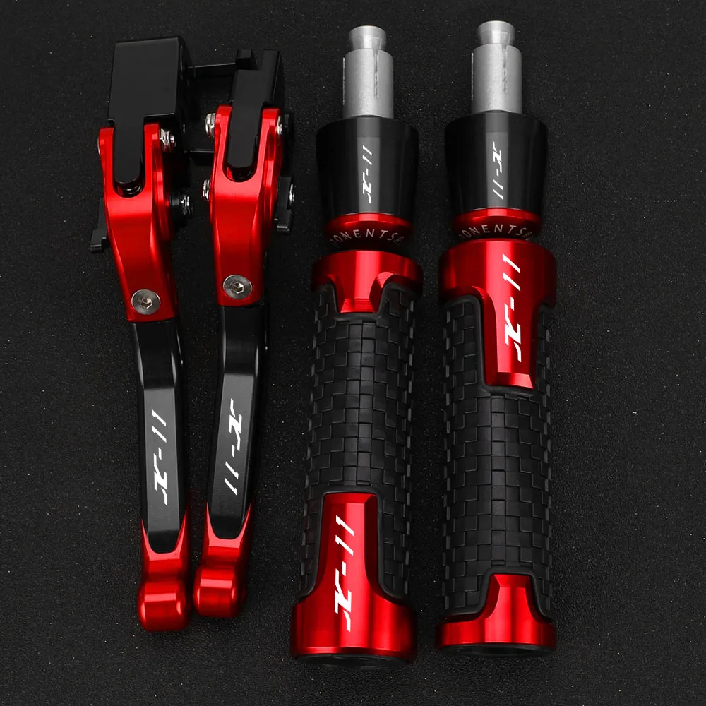 

FOR HONDA X11 X-11 1999 2000 2001 2002 Handlebar Handle Bar Grips Motorcycle Accessories X 11 Adjustable Brake Clutch Levers