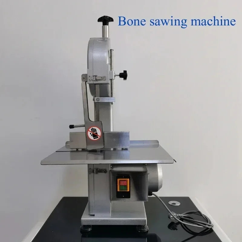 

Commercial Meat Bone Saw Machine 1500W Stainless Steel Blade Bone Band Saw Machine Workbench Countertop Bonesaw
