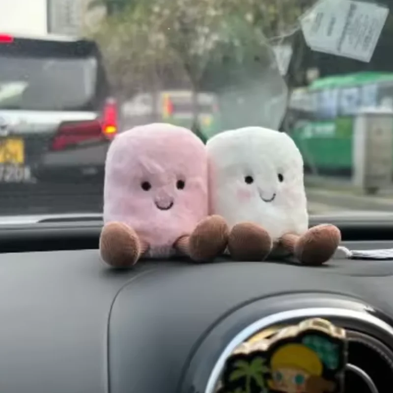 طلقة لطيف القط متعة القطن الحلوى أفخم + المفاتيح لطيف ديكور المنزل القط الكلب لعبة تفاعلية مهرجان الحيوانات الأليفة هدية #1