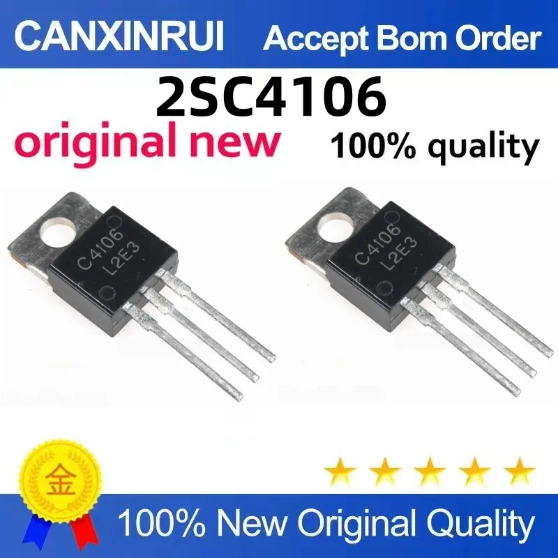 (10-300piezas)Brand new original 2SC4106 C4106 TO-220 FET spot chip one starting shot