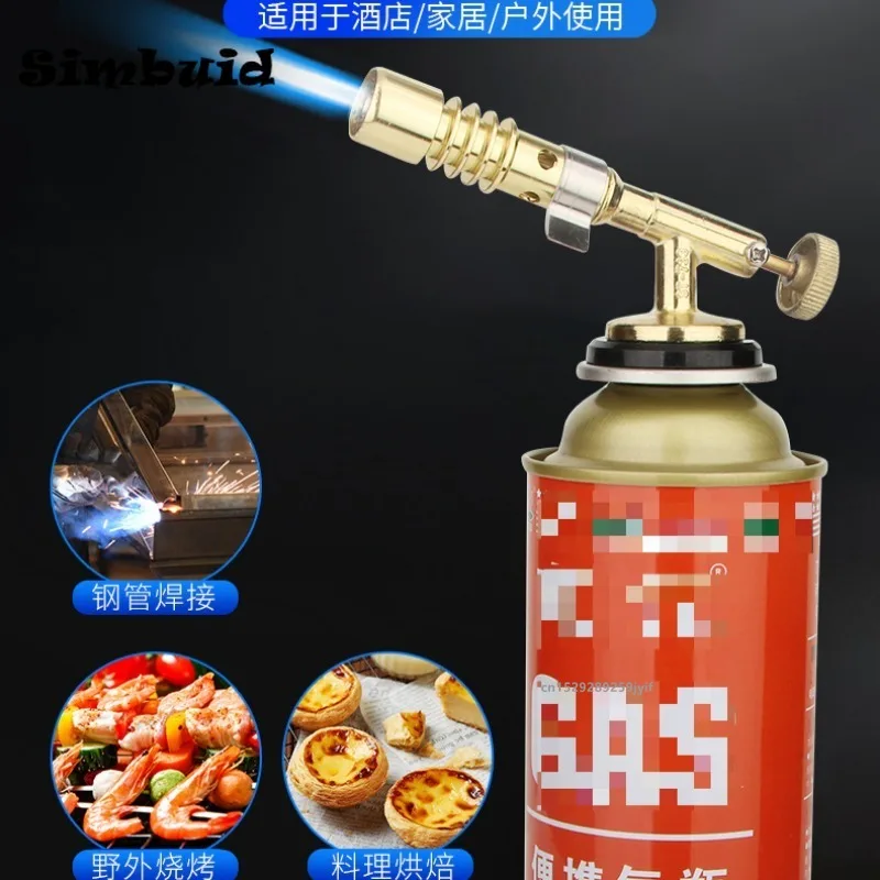 Gas Burner Welding Torch Portable Blowtorch Copper High Temperature Brass Gas Torch Brazing Solder Welding Plumb Tools image 4