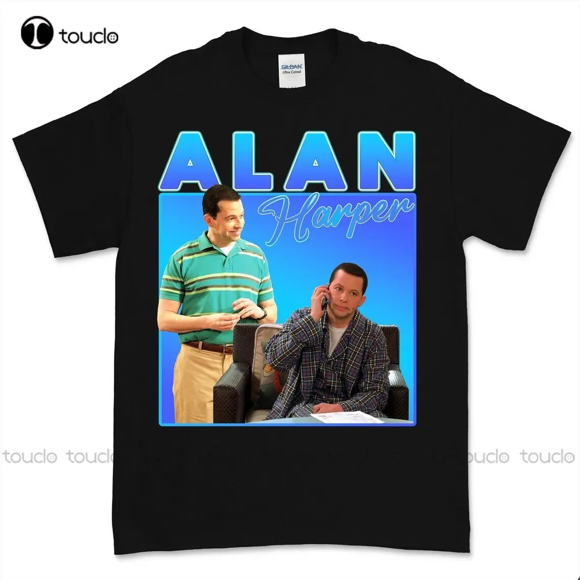 Alan Harper Vintage T Shirt Unisex T-Shirt 90S Pop Culture Two And A Half Men Fans Tv Funny Art Streetwear Cartoon Tee