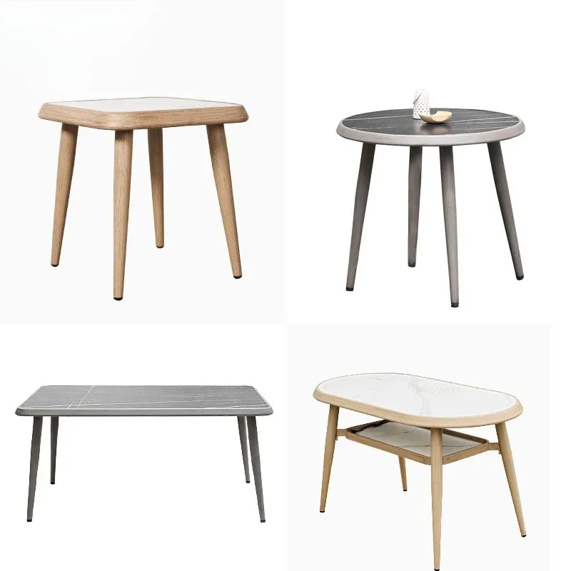 

Leisure StyleSingle table outdoor courtyard leisure rock board tabletop balcony tea table garden villa terrace round table