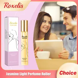 Jasmine Light Perfume Roller Long Lasting Fragrance Floral Scent Improve Fresh Attracting Men Portable Women Pheromone Perfumes