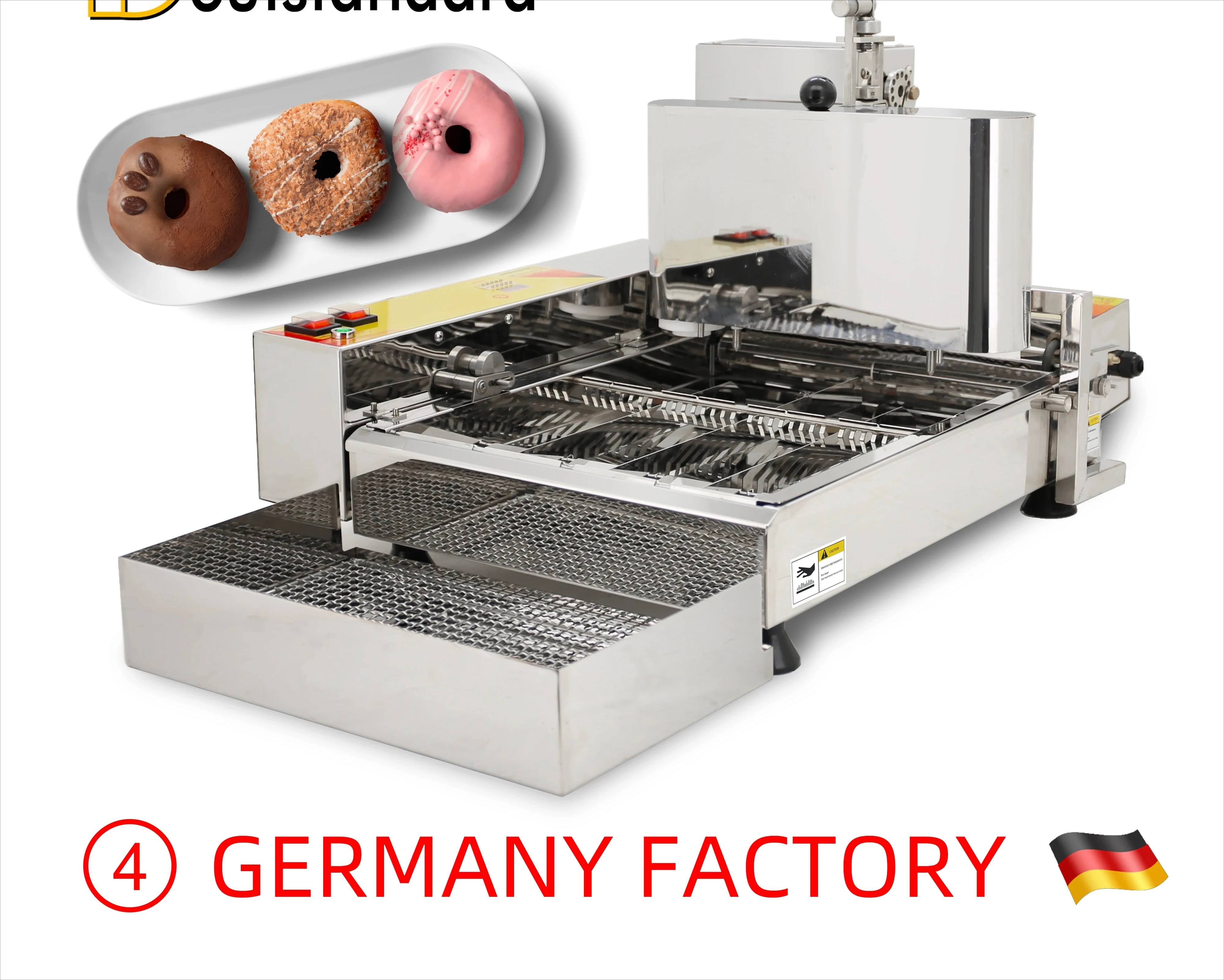 

Electric Mini Donut Machine Making Automatic Commercial Donuts Maker Machine Donut Fryer With 4 Rows For Sale